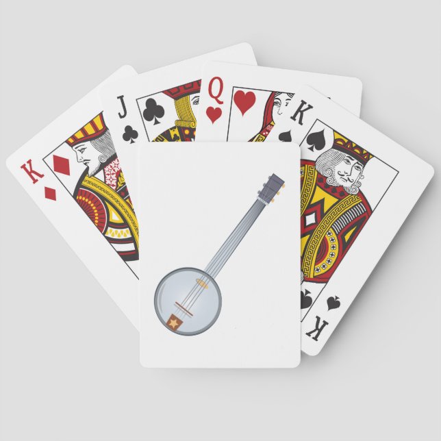 Banjo Playing Cards (Back)