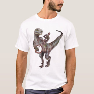 Banjo Playing Velociraptor T-Shirt