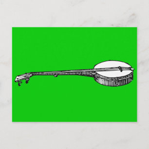 Banjo Postcard