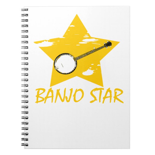 Banjo Star Notebook (Front)