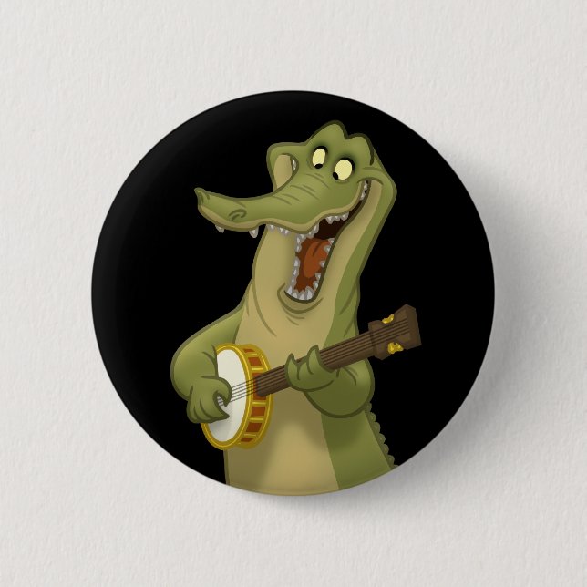 Banjo-Strummin' Gator Buttons (Front)
