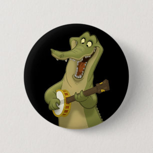 Banjo-Strummin' Gator Buttons
