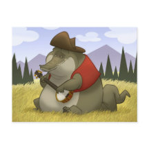 Banjo-Strummin’ Gator Postcards