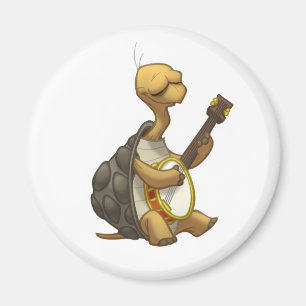 Banjo-Strummin’ Tortoise Magnet