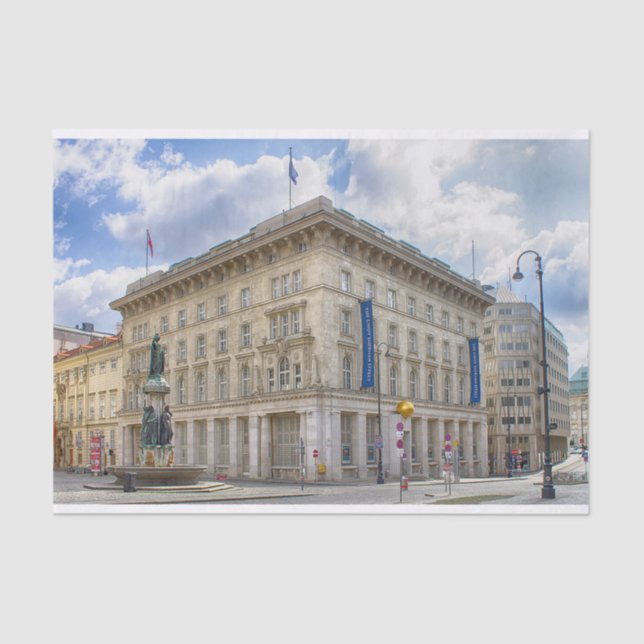 Bank Austria Kunstforum Tissue Paper (Front)