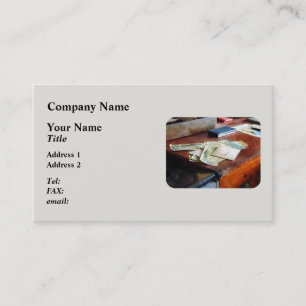 Bank Checks Dated 1923 Business Card