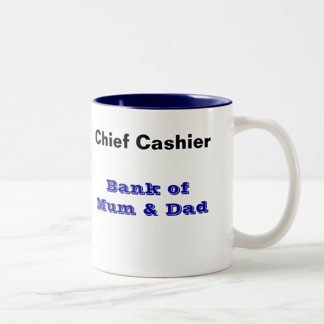 Bank of Mum and Dad Mug - Cashier (Right)