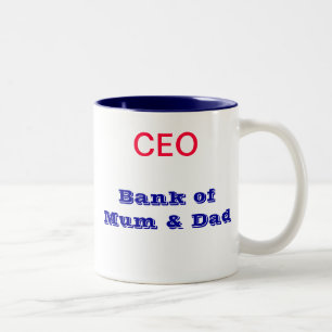 Bank of Mum & Dad Mug - CEO