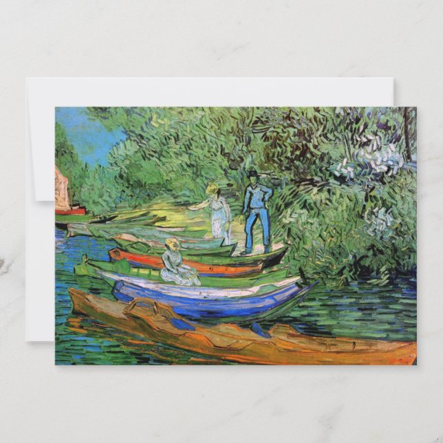 Bank of the Oise at Auvers by Vincent van Gogh (Front)