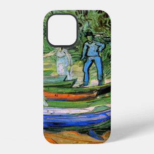 Bank of the Oise at Auvers by Vincent van Gogh iPhone 12 Case