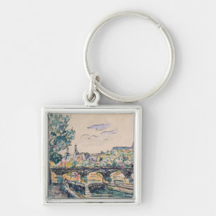 Bank of the Seine near the Pont des Arts Key Ring