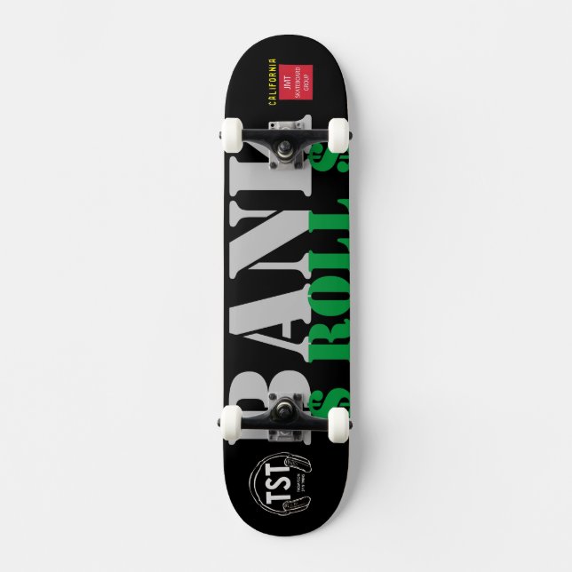 BANK ROLLS  SKATEBOARDS / JMT USA (Front)