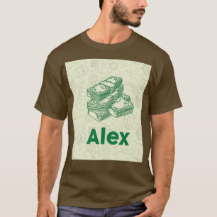 Bank Teller Nutrition Facts Dollar T-Shirt