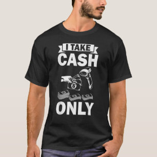 Bank Teller Outfits Cashier Outfit Cash Controller T-Shirt
