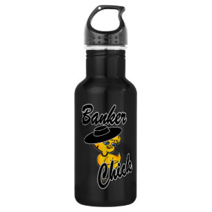 Banker Chick #4 532 Ml Water Bottle