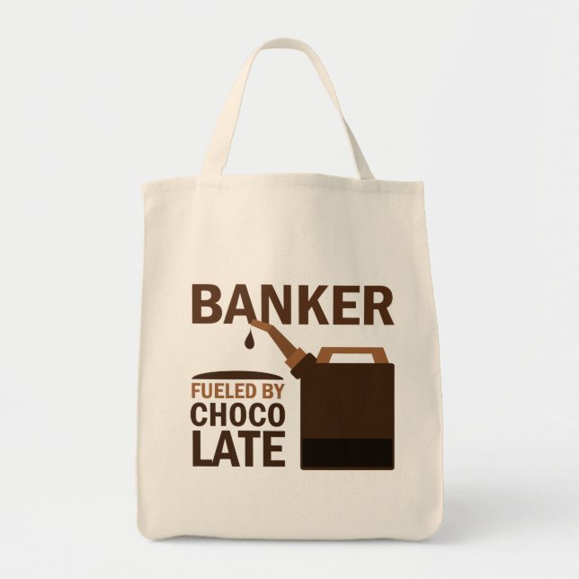 Banker Gift (Funny) Tote Bag (Front)