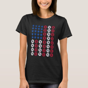 Banker Usa Flag Accountants 4th Of July American F T-Shirt