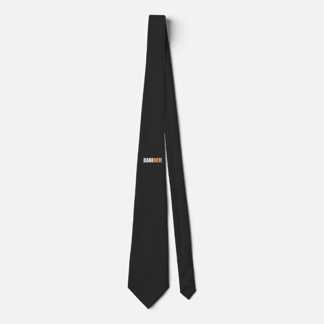 BANKHER! TIE (Front)