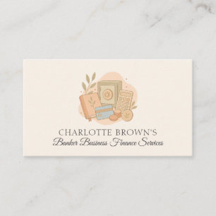 Banking Financial Services Business Card