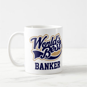 Banking Gift Worlds Best Banker Coffee Mug