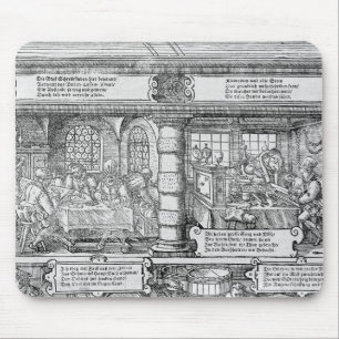Banking Scene Mouse Mat