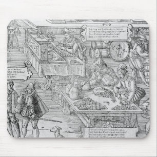 Banking Scene Mouse Mat