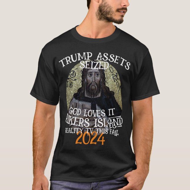 BANKRUPT TRUMP AS SEEN REALITY TV 2024 T-Shirt (Front)