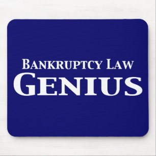 Bankruptcy Law Genius Gifts Mouse Mat