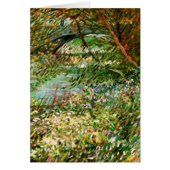 Banks of Seine, Pont de Clichy by Vincent van Gogh (Front)