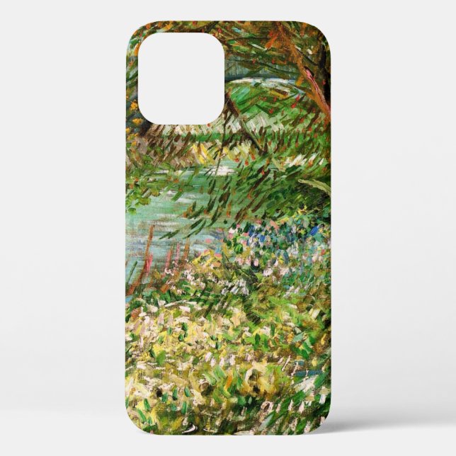 Banks of Seine, Pont de Clichy by Vincent van Gogh Case-Mate iPhone Case (Back)