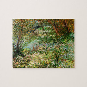 Banks of Seine, Pont de Clichy by Vincent van Gogh Jigsaw Puzzle