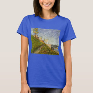 Banks of Seine, Pont de Clichy by Vincent van Gogh T-Shirt
