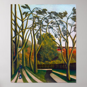 Banks of the Bièvre Henri Rousseau Poster