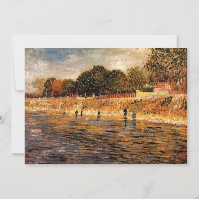 Banks of the Seine by Vincent van Gogh (Front)