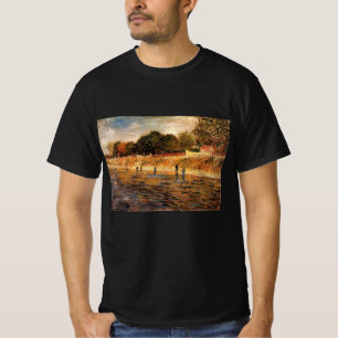 Banks of the Seine by Vincent van Gogh T-Shirt