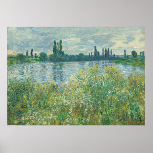 Banks of the Seine - Claude Monet Fine Art Poster