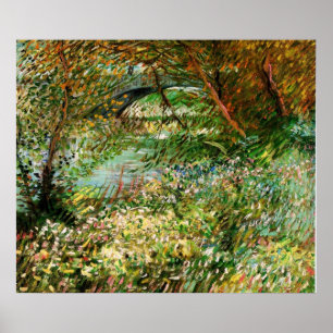Banks of the Seine in the Spring - van Gogh Poster