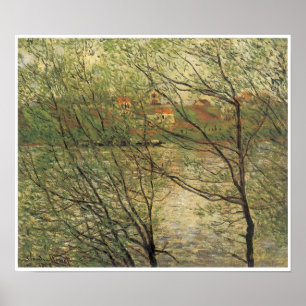 Banks of the Seine, Island of La Grande Jatte Poster