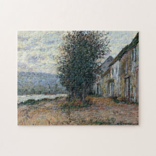 Banks of the Seine Monet Fine Art Jigsaw Puzzle