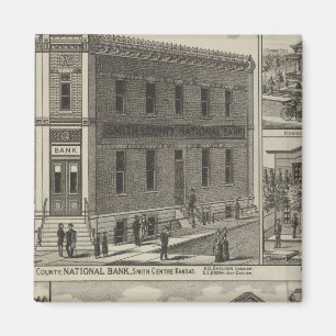 Banks, Residence, Hull House, Smith Centre, Kansas Magnet