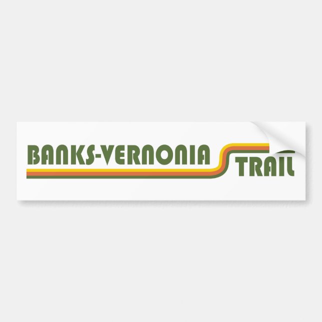 Banks-Vernonia Trail Bumper Sticker (Front)