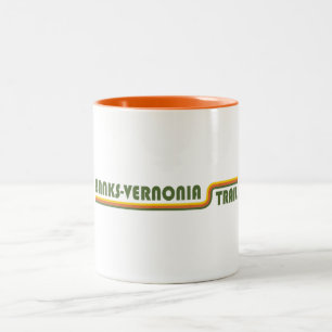 Banks-Vernonia Trail Two-Tone Coffee Mug