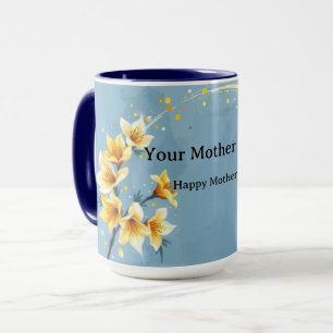 Banksia Boomerang Beach Chase Pollen Blue Mug