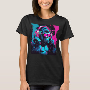 Banksy BANKSY DJ Monkey Thinker T-Shirt