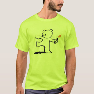 Banksy Teddy Bomber T-Shirt