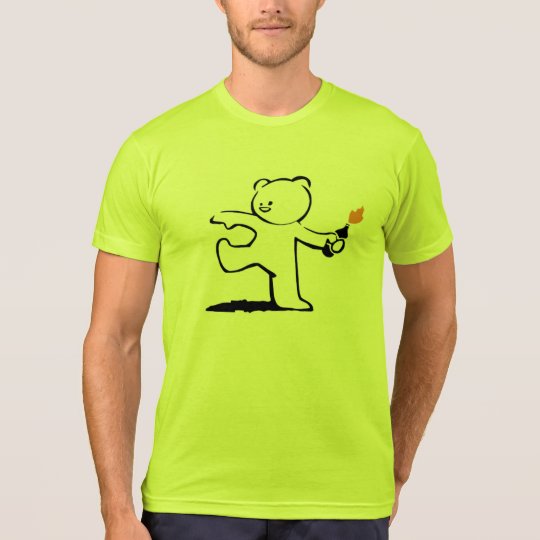 Banksy Teddy Bomber T-Shirt