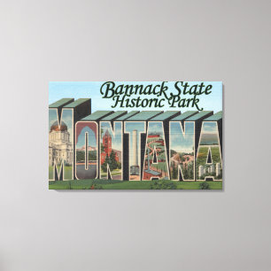 Bannack State Park, Montana Canvas Print