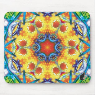 BannaPuddin Kaleidoscope Mouse Pad