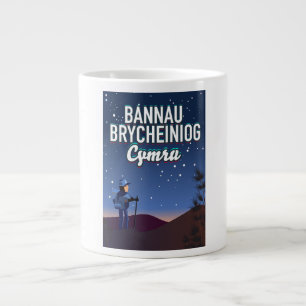 Bannau Brycheiniog Cymru  Large Coffee Mug