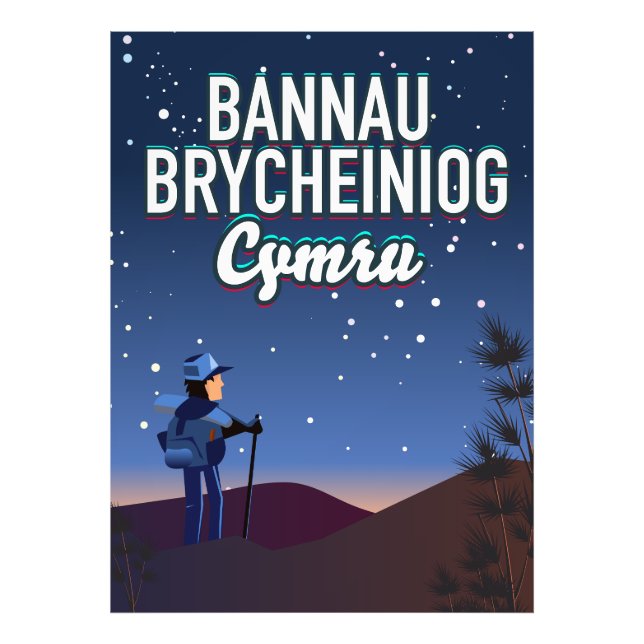 Bannau Brycheiniog Cymru  Photo Print (Front)